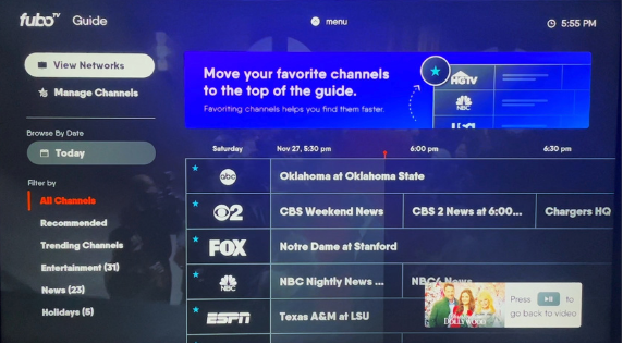 What Does FuboTV Stand For
