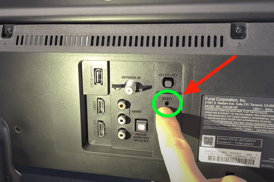 How To Reset Sanyo TV Without Remote