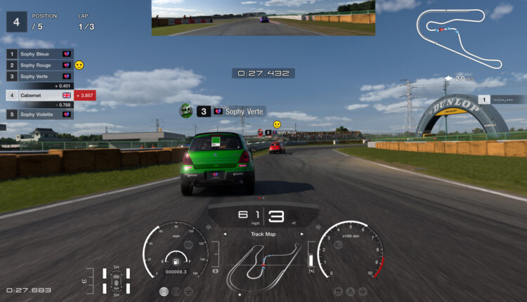 Nearly-unbeatable AI comes to Gran Turismo 7