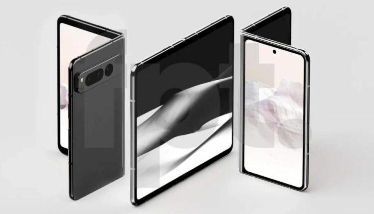That is Google’s new folding cellphone