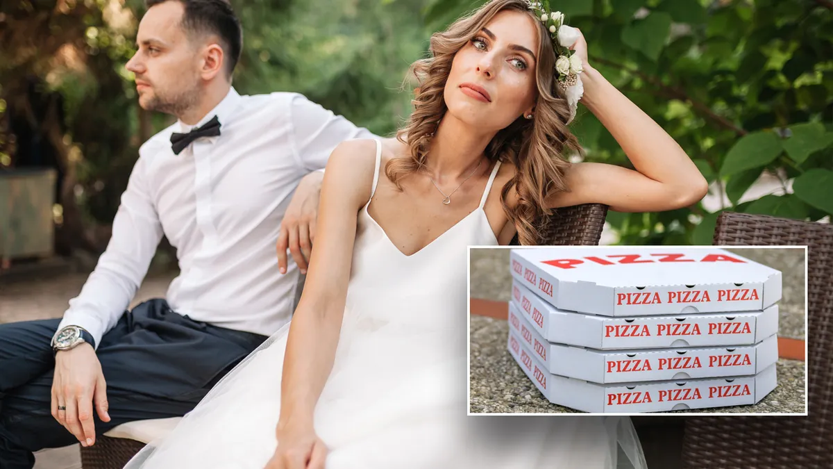 Hungry Wedding Guest Orders Pizza After 8 Hours Without Food — Furious Bride Sparks Online Debate
